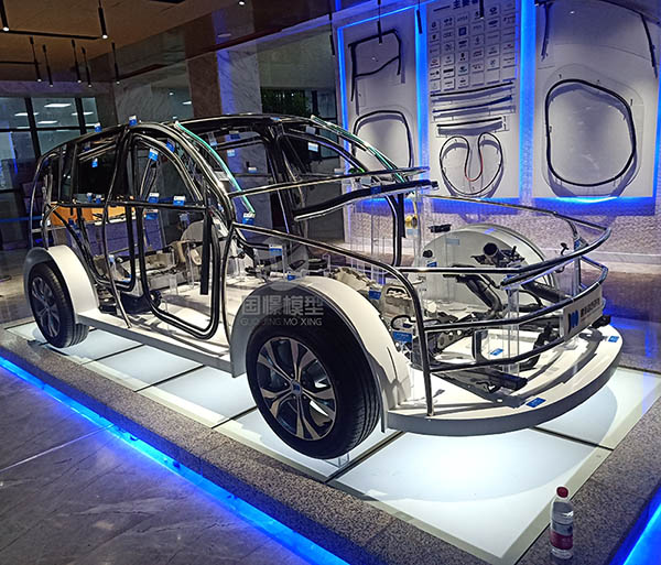 三沙透明车模型