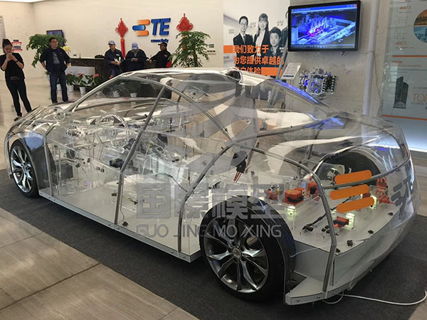 三沙透明车模型